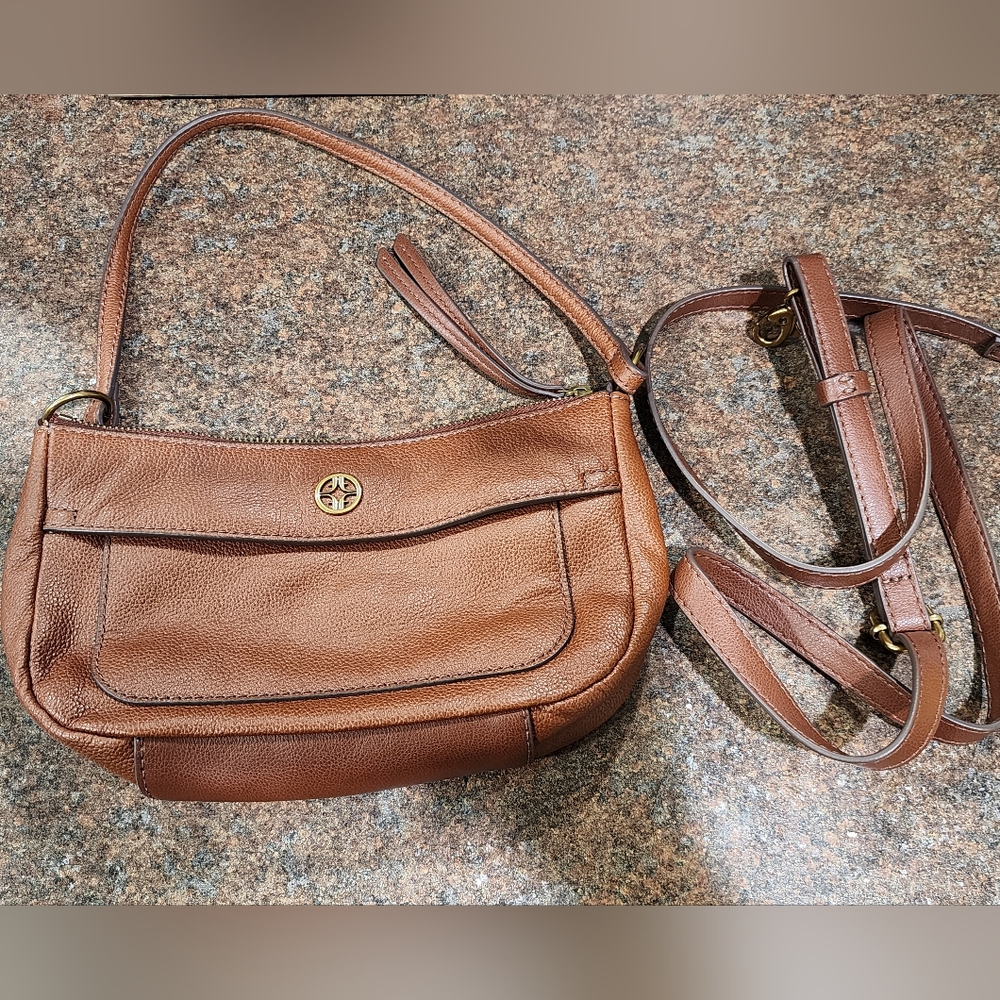 Fossil Brand Brown Skyler Baguette